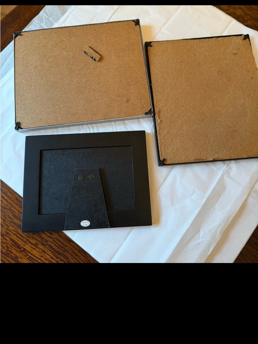 Three Picture Frames